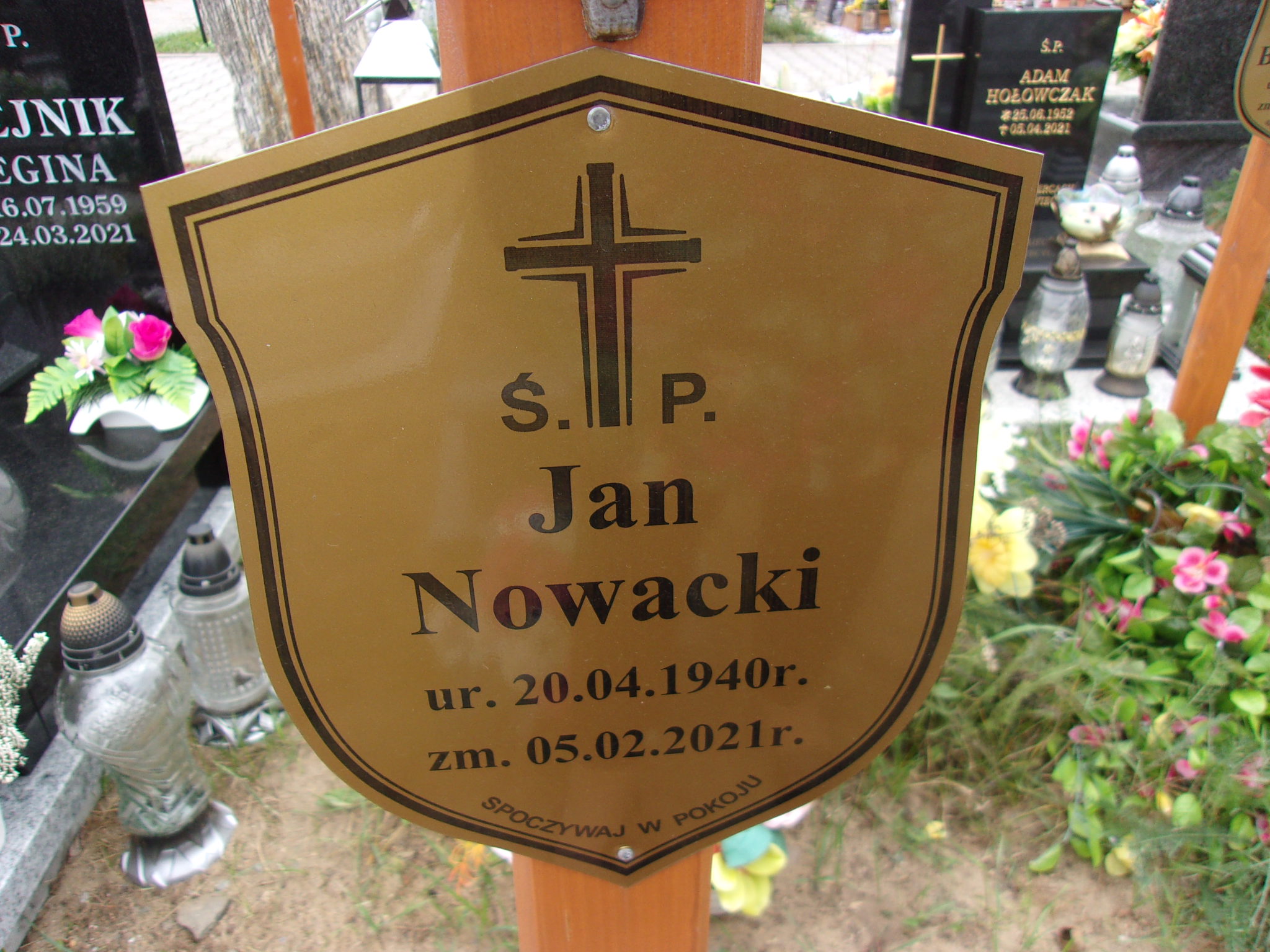 Jan Nowacki 1940 Lubin - Grobonet - Wyszukiwarka osób pochowanych