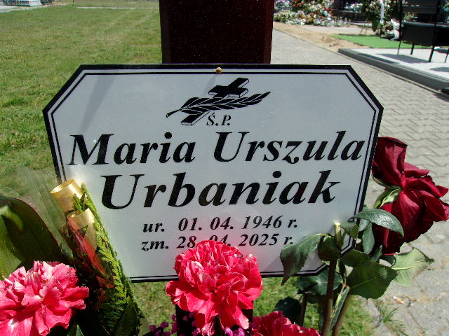 Maria Urbaniak 1946 Lubin - Grobonet - Wyszukiwarka osób pochowanych