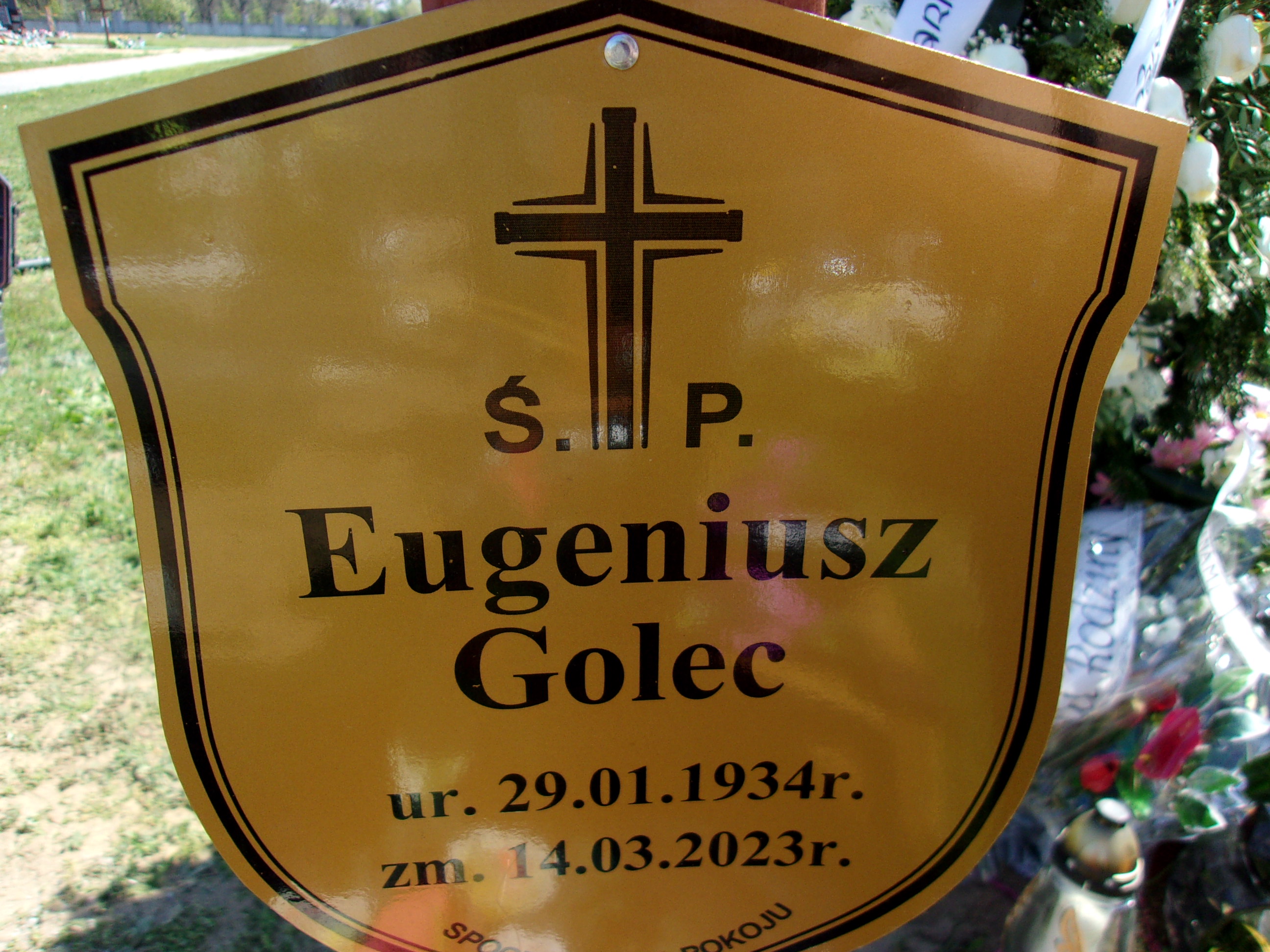 Eugeniusz Golec 1934 Lubin - Grobonet - Wyszukiwarka osób pochowanych