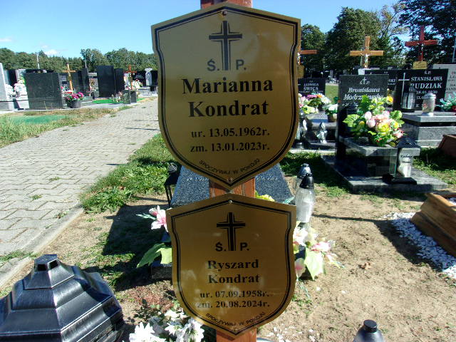 Grób Marianna Kondrat