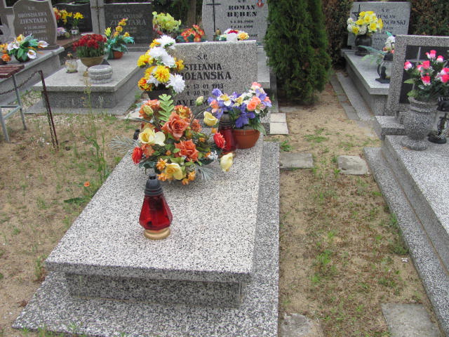 Grób Stefania Ziołańska