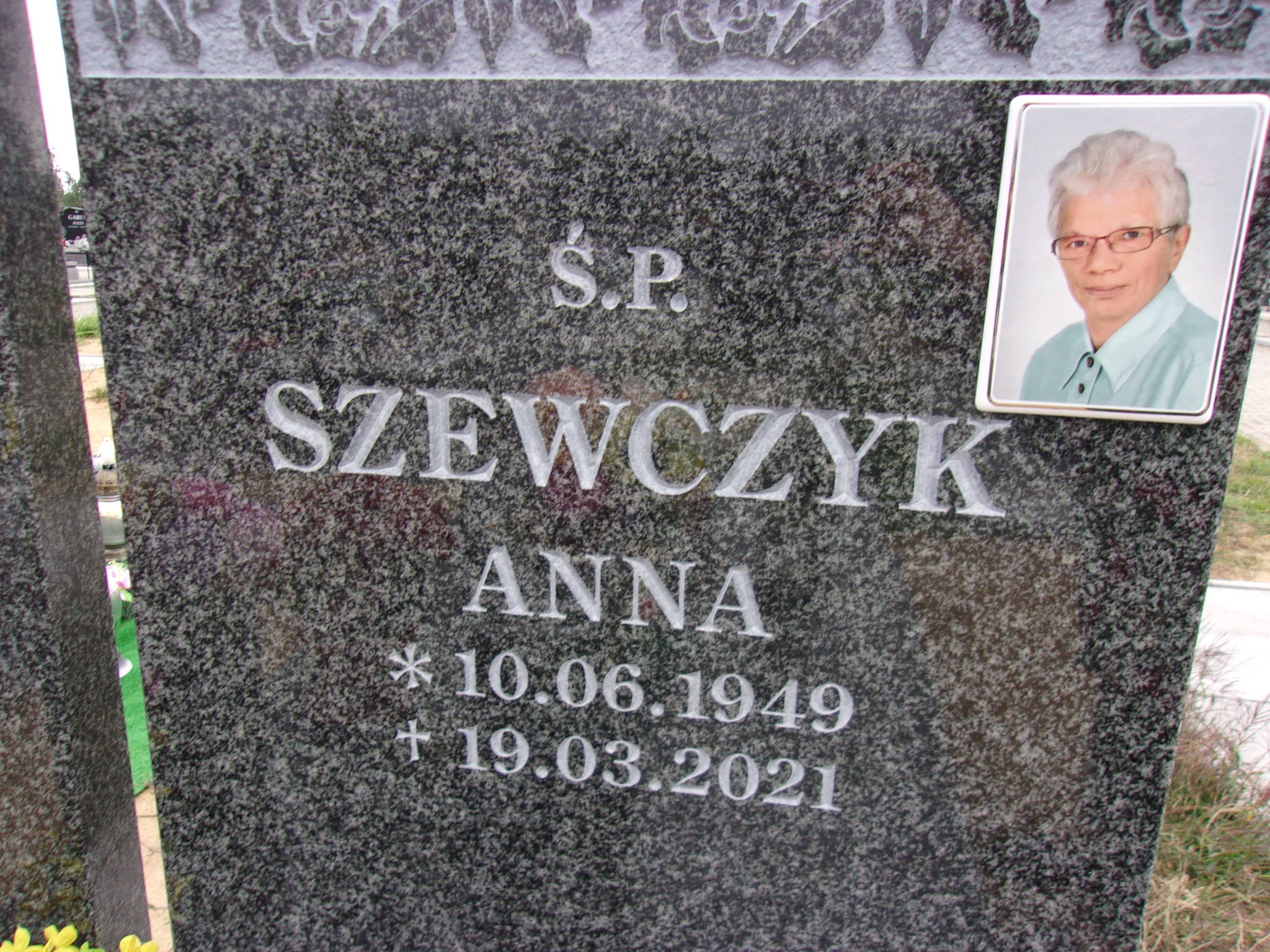 Anna Szewczyk 1949 Lubin - Grobonet - Wyszukiwarka osób pochowanych