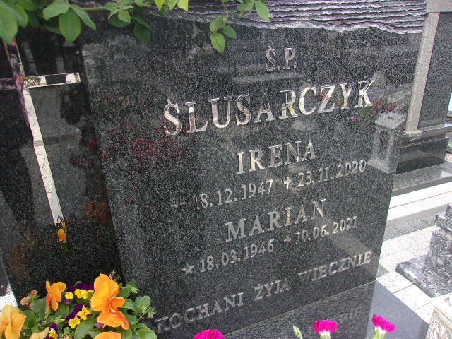 Marian Ślusarczyk 1946 Lubin - Grobonet - Wyszukiwarka osób pochowanych