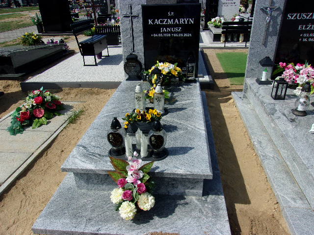 Grób Janusz Kaczmaryn