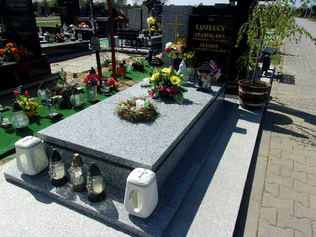 Grób Stanisława Lisiecka
