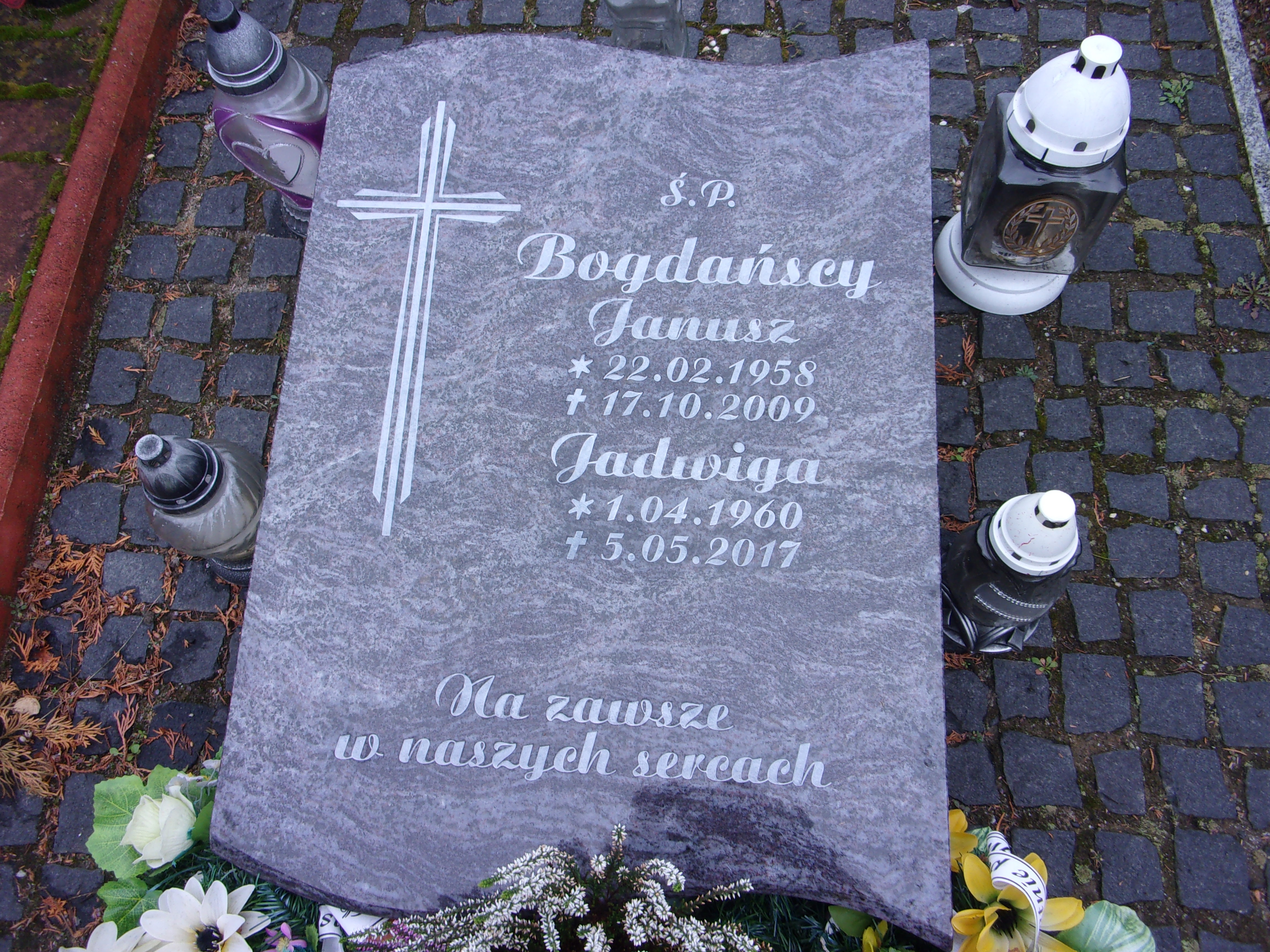 Jadwiga Bogdańska 1960 Lubin - Grobonet - Wyszukiwarka osób pochowanych