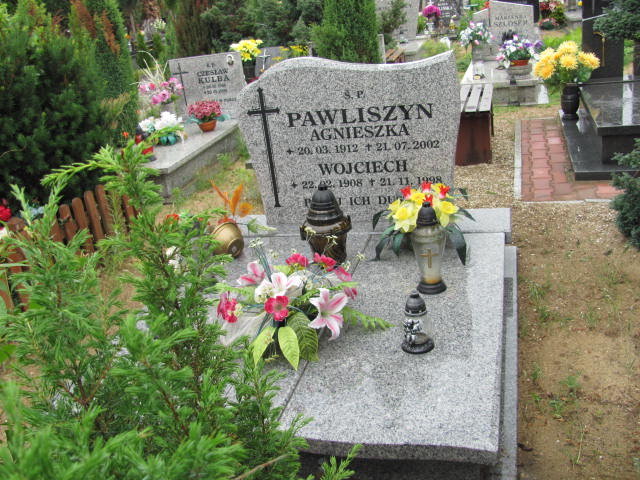 Grób Agnieszka Pawliszyn