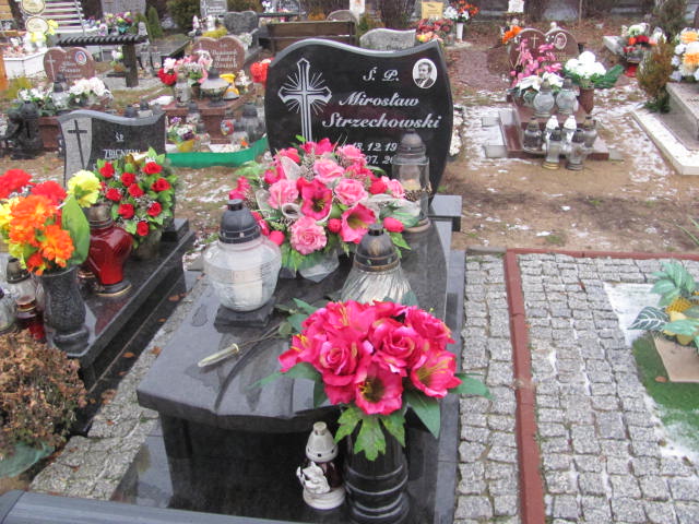 Grób Zdzislawa Strzechowska