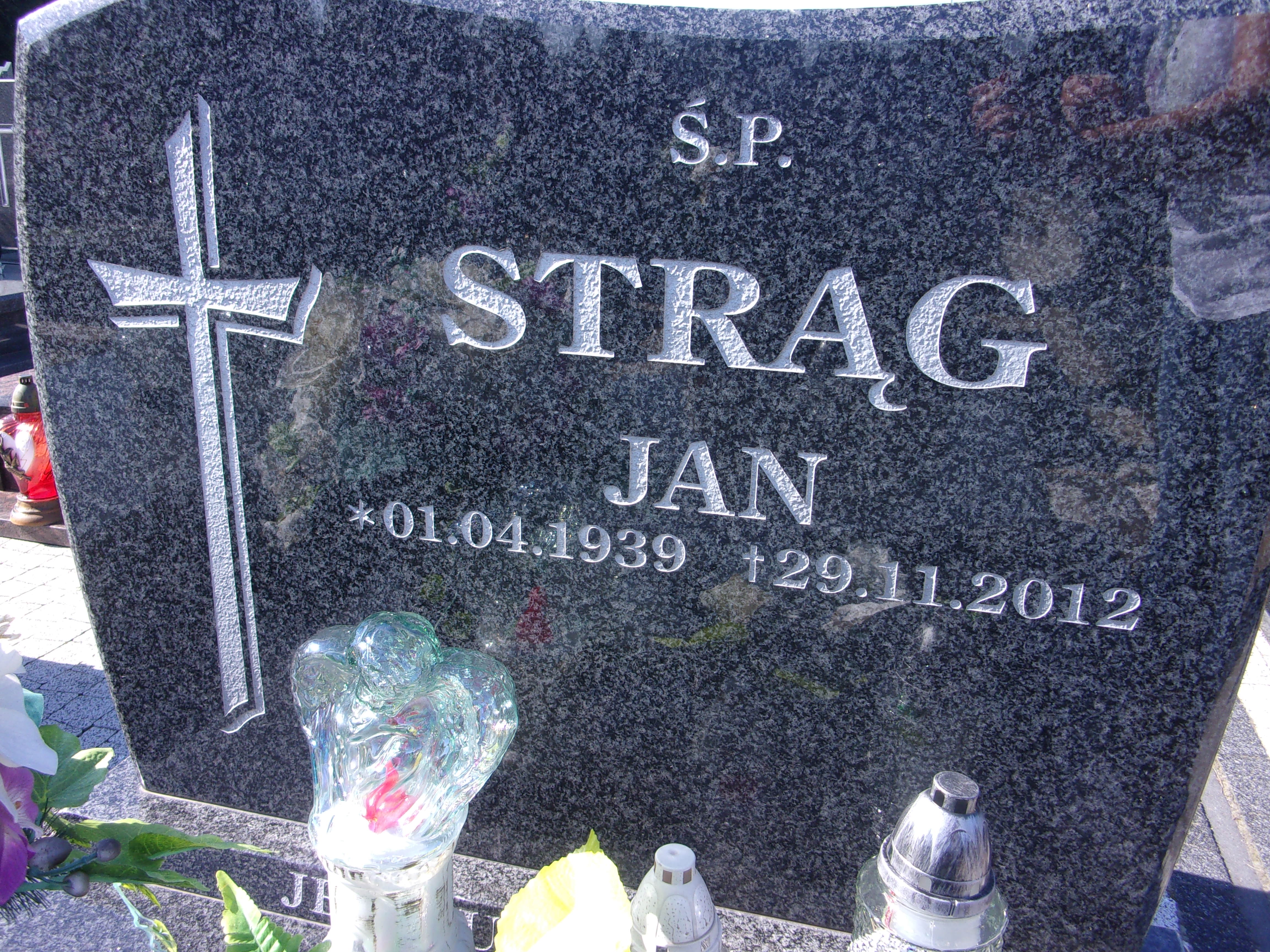 Jan Strąg 1939 Lubin - Grobonet - Wyszukiwarka osób pochowanych