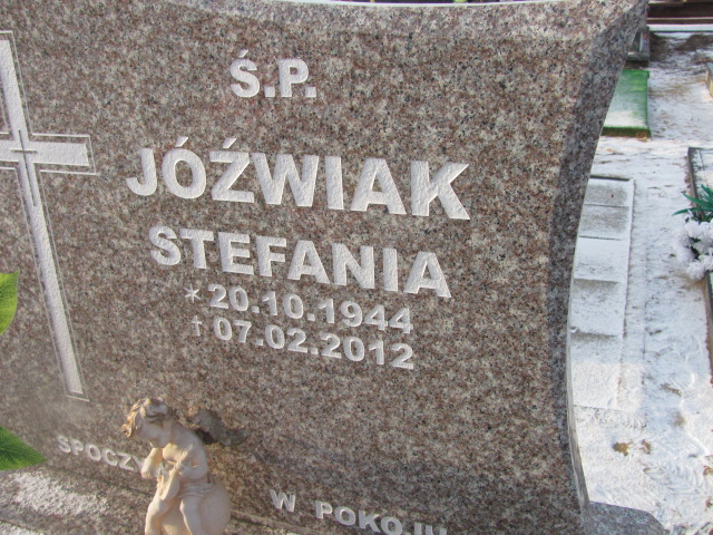 Stanisław Jóźwiak 1940 Lubin - Grobonet - Wyszukiwarka osób pochowanych