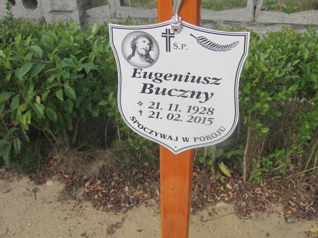 Eugeniusz Buczny 1928 Lubin - Grobonet - Wyszukiwarka osób pochowanych