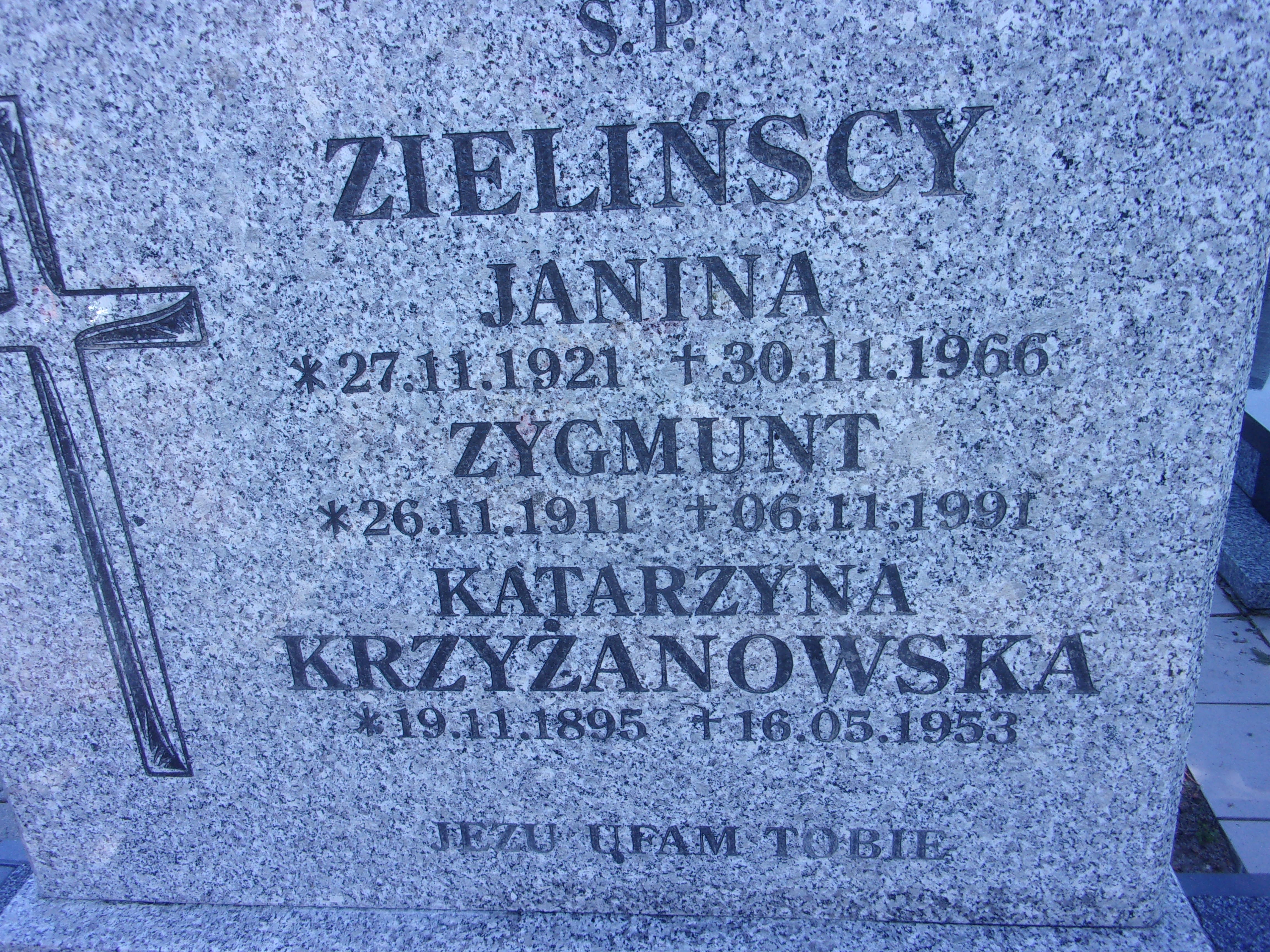 Zygmunt Zieliński 1911 Lubin - Grobonet - Wyszukiwarka osób pochowanych