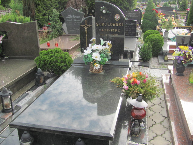 Grób Kazimierz Sokołowski