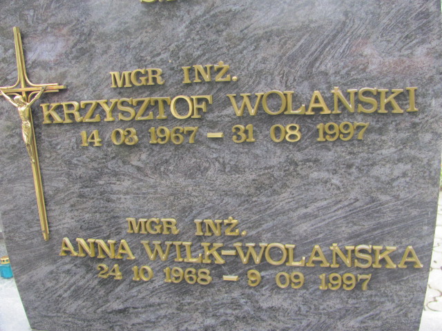 Anna Wilk Wolańska 1968 Lubin - Grobonet - Wyszukiwarka osób pochowanych