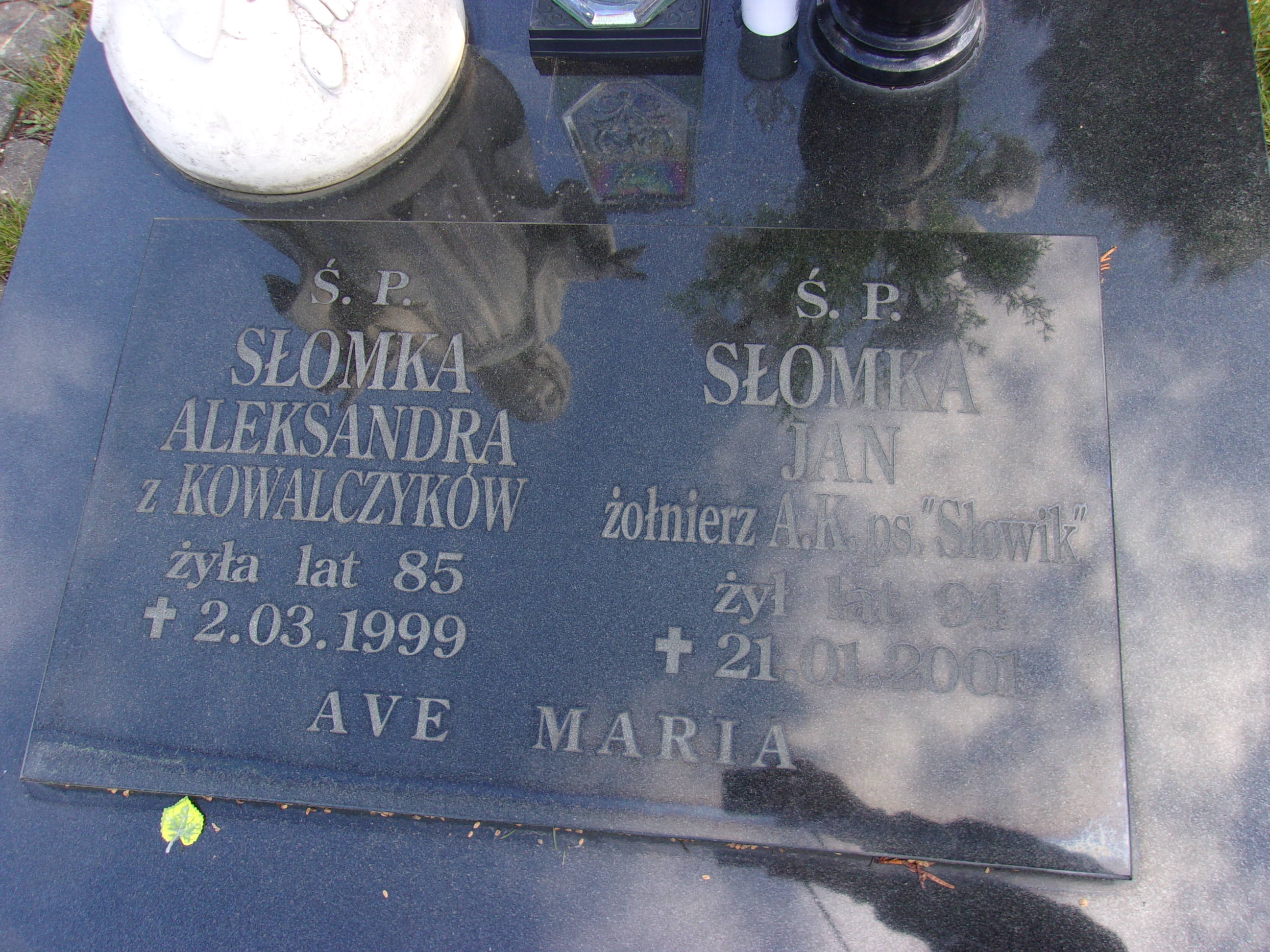 Jan Słomka 1907 Lubin - Grobonet - Wyszukiwarka osób pochowanych