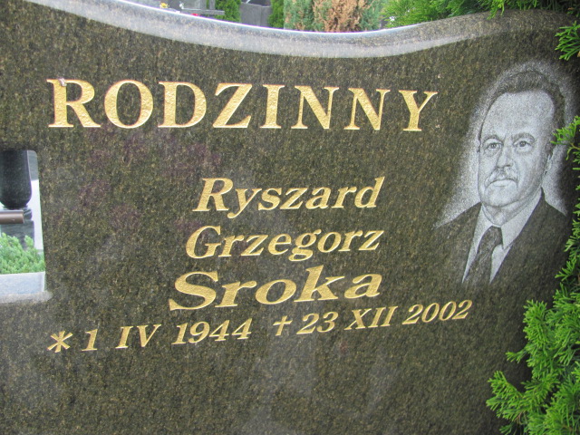 Ryszard Grzegorz Sroka 1944 Lubin - Grobonet - Wyszukiwarka osób pochowanych