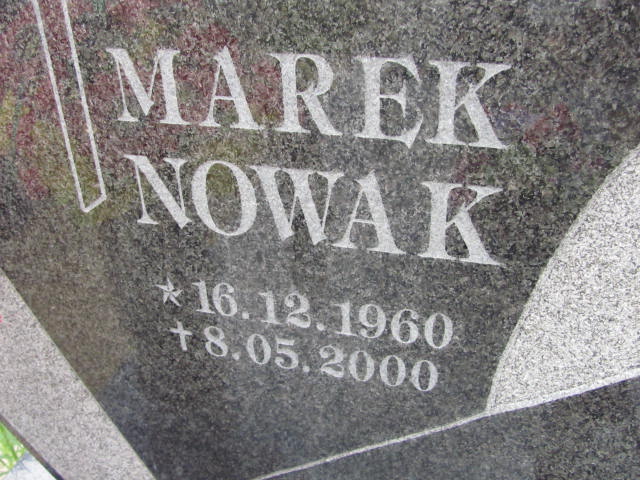 Marek Nowak 1960 Lubin - Grobonet - Wyszukiwarka osób pochowanych