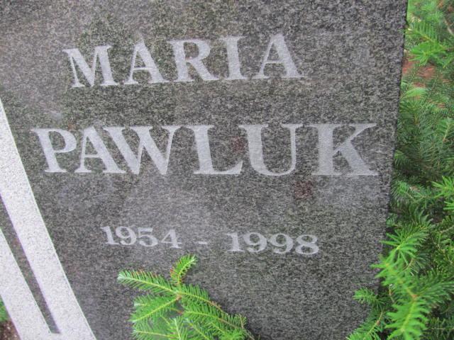 Maria Pawluk 1954 Lubin - Grobonet - Wyszukiwarka osób pochowanych