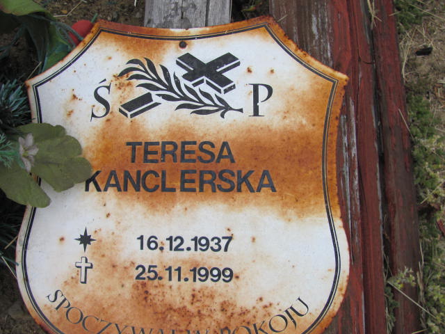 Teresa Kanclerska 1937 Lubin - Grobonet - Wyszukiwarka osób pochowanych