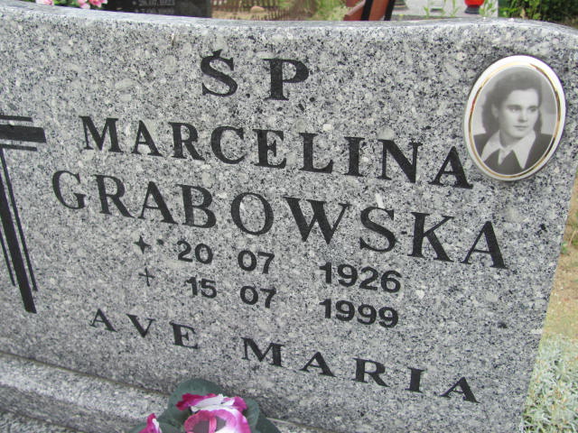 Marcelina Grabowska 1926 Lubin - Grobonet - Wyszukiwarka osób pochowanych