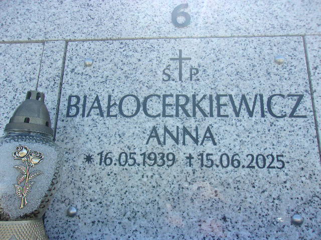  Białocerkiewicz 1939 Lubin - Grobonet - Wyszukiwarka osób pochowanych
