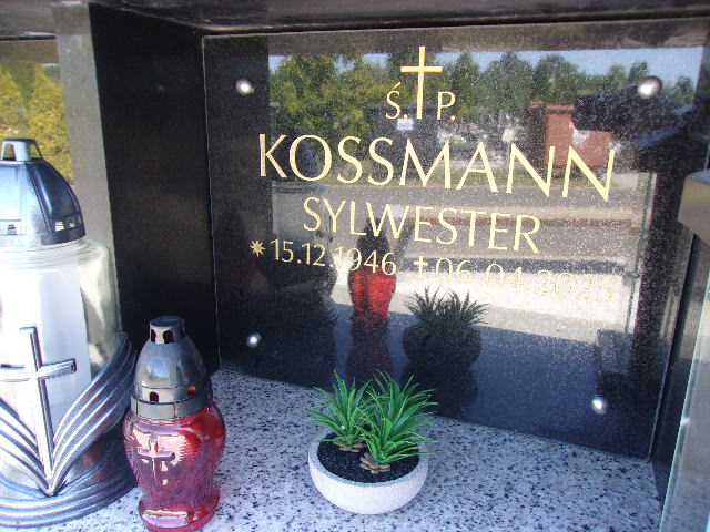 Sylwester Kossmann 1946 Lubin - Grobonet - Wyszukiwarka osób pochowanych