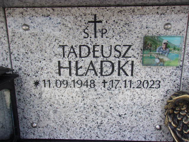 Tadeusz Hładki 1948 Lubin - Grobonet - Wyszukiwarka osób pochowanych