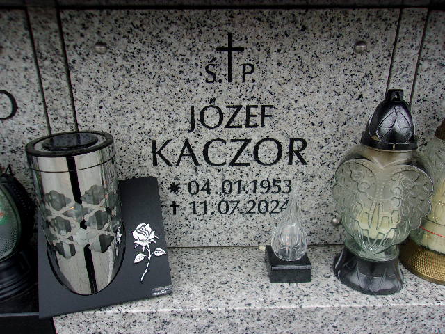 Józef Kaczor 1953 Lubin - Grobonet - Wyszukiwarka osób pochowanych