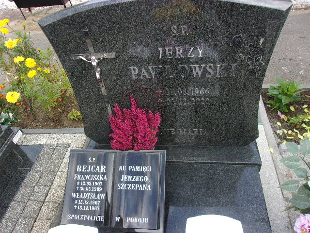 Władysław Bejcar 1907 Lubin - Grobonet - Wyszukiwarka osób pochowanych