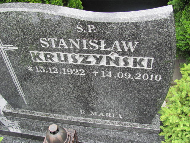 Stanisław Kruszyński 1922 Lubin - Grobonet - Wyszukiwarka osób pochowanych