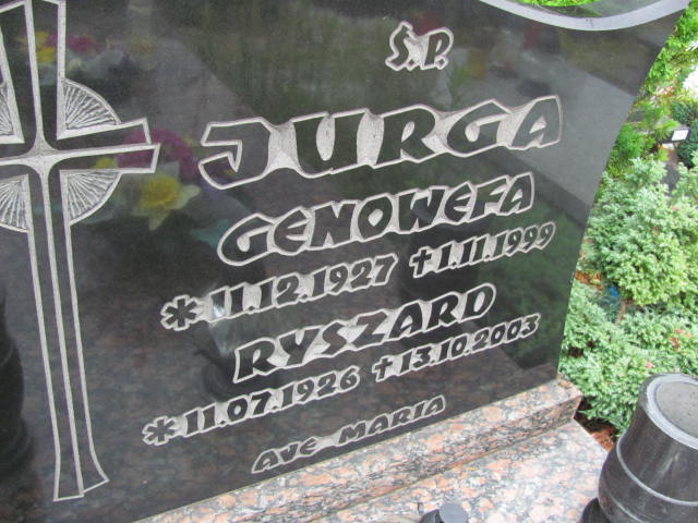 Ryszard Jurga 1926 Lubin - Grobonet - Wyszukiwarka osób pochowanych