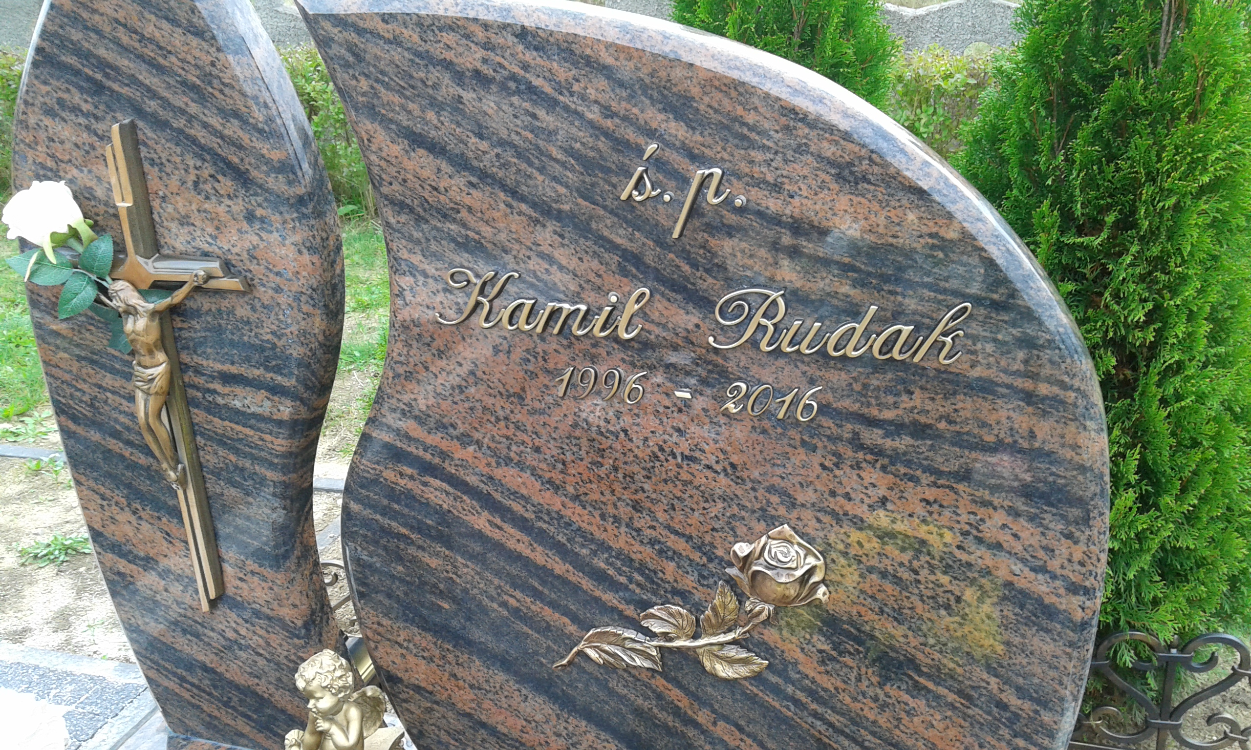 Kamil Rudak 1996 Lubin - Grobonet - Wyszukiwarka osób pochowanych