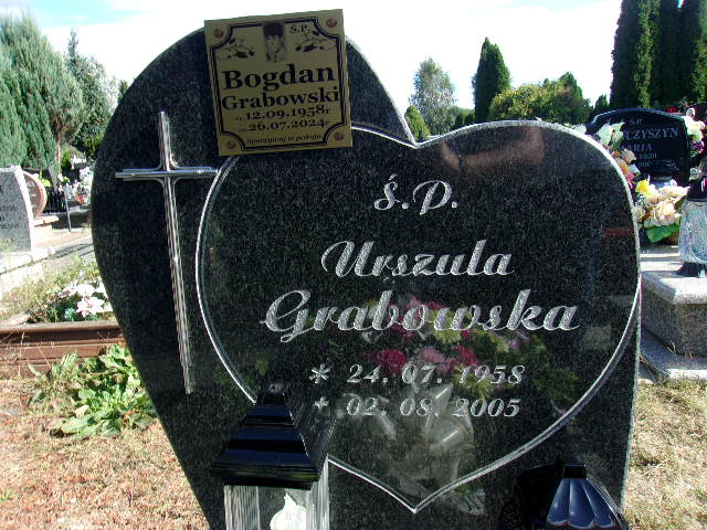 Urszula Grabowska 1958 Lubin - Grobonet - Wyszukiwarka osób pochowanych