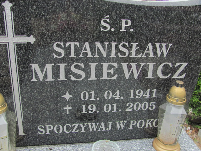 Stanisław Misiewicz 1941 Lubin - Grobonet - Wyszukiwarka osób pochowanych