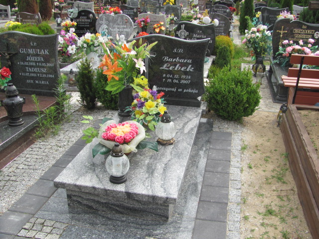 Grób Krzysztof Łebek