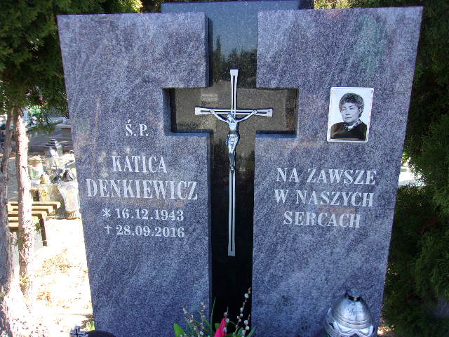 Katica Denkiewicz 1943 Lubin - Grobonet - Wyszukiwarka osób pochowanych