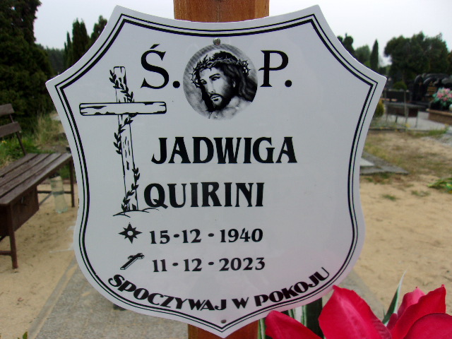 Jadwiga Quirini 1940 Lubin - Grobonet - Wyszukiwarka osób pochowanych