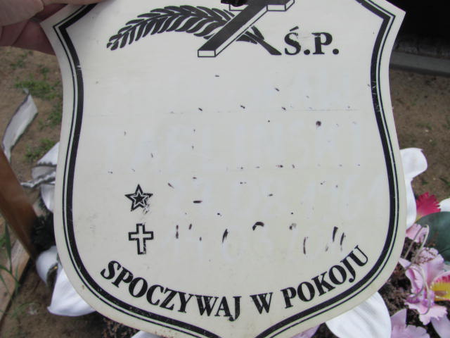 Wiesław Tafliński 1966 Lubin - Grobonet - Wyszukiwarka osób pochowanych