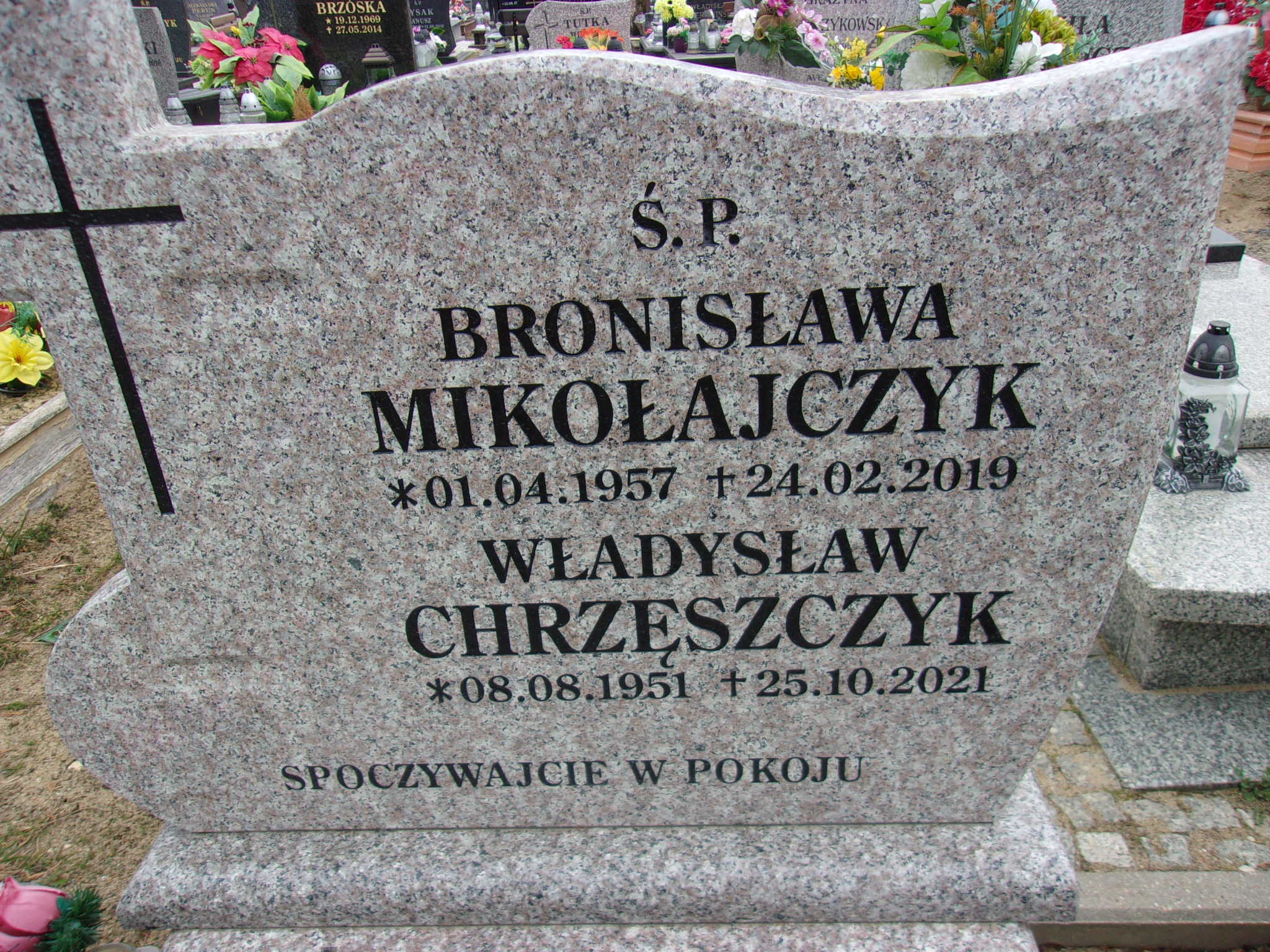 Bronisława Mikołajczyk 1957 Lubin - Grobonet - Wyszukiwarka osób pochowanych