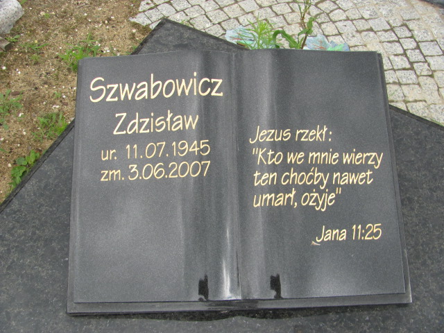 Zdzisław Szwabowicz 1945 Lubin - Grobonet - Wyszukiwarka osób pochowanych