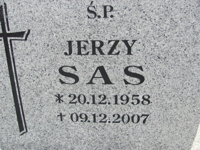 Jerzy Sas 1958 Lubin - Grobonet - Wyszukiwarka osób pochowanych