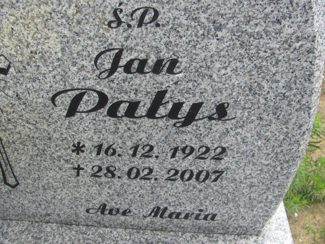 Jan Pałys 1922 Lubin - Grobonet - Wyszukiwarka osób pochowanych