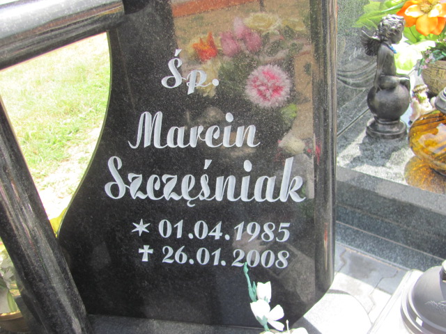 Marcin Szczęśniak 1985 Lubin - Grobonet - Wyszukiwarka osób pochowanych