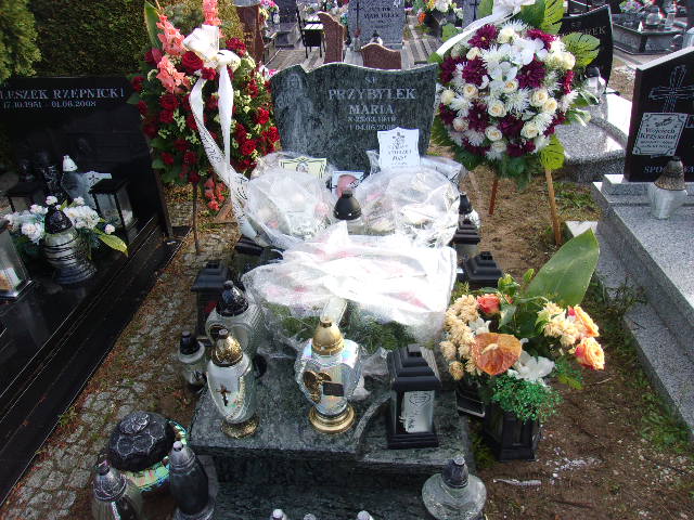 Grób Maria Przybyłek