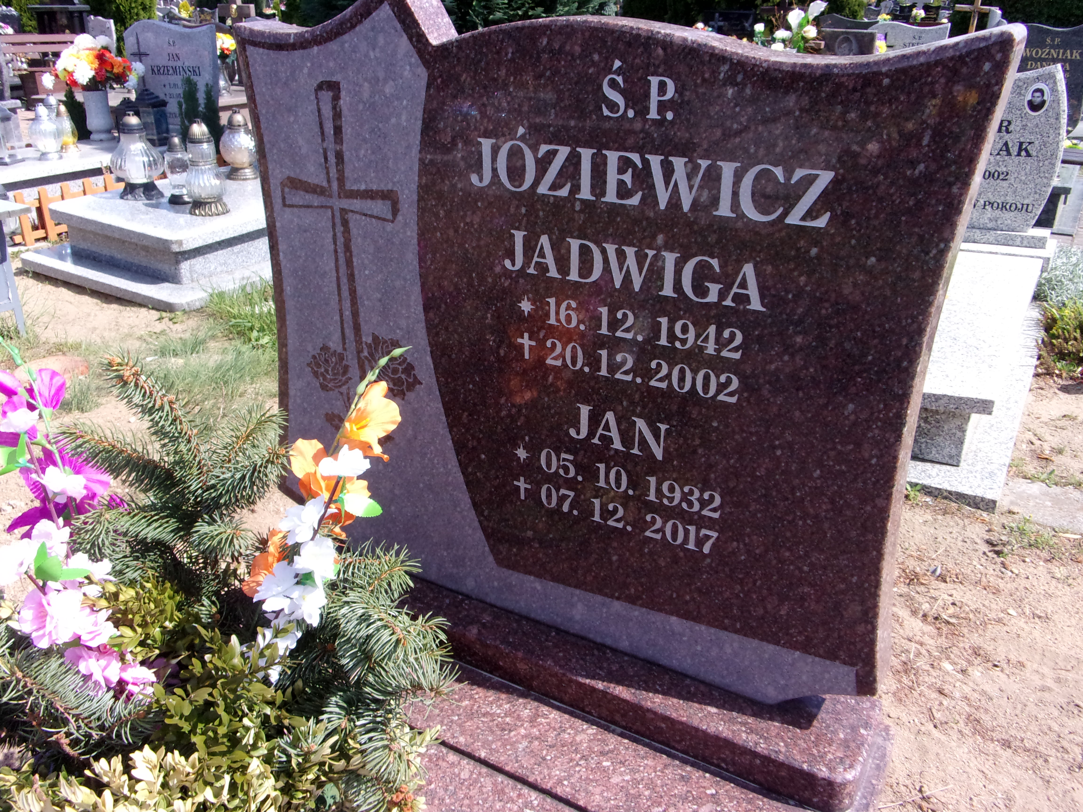 Jadwiga Józiewicz 1942 Lubin - Grobonet - Wyszukiwarka osób pochowanych