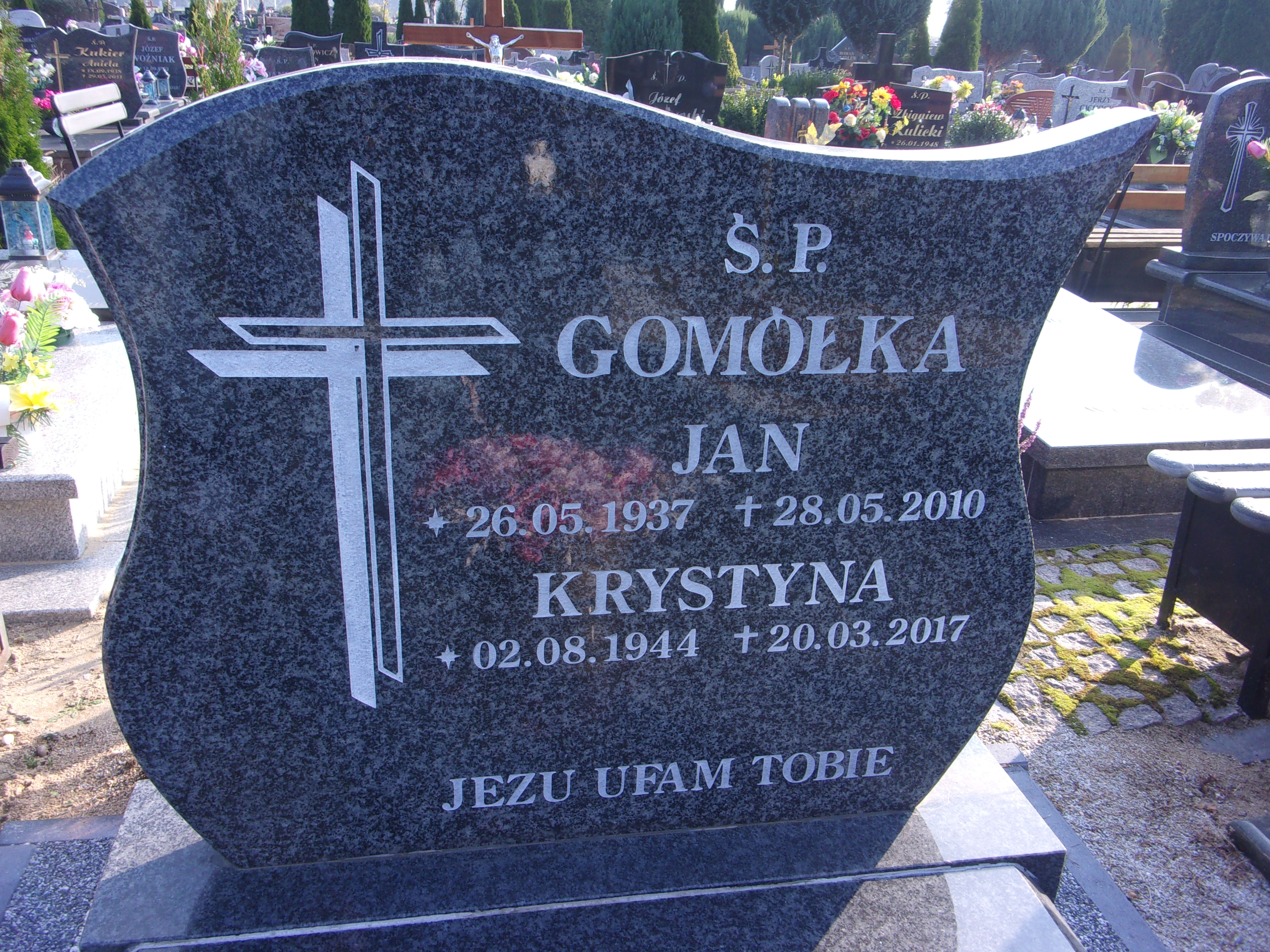 Jan Gomółka 1937 Lubin - Grobonet - Wyszukiwarka osób pochowanych