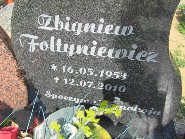Zbigniew Foltyniewicz 1953 Lubin - Grobonet - Wyszukiwarka osób pochowanych