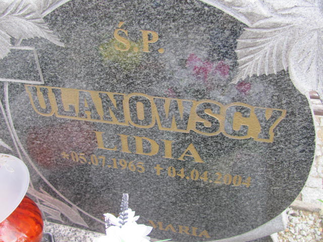 Lidia Ulanowska 1965 Lubin - Grobonet - Wyszukiwarka osób pochowanych