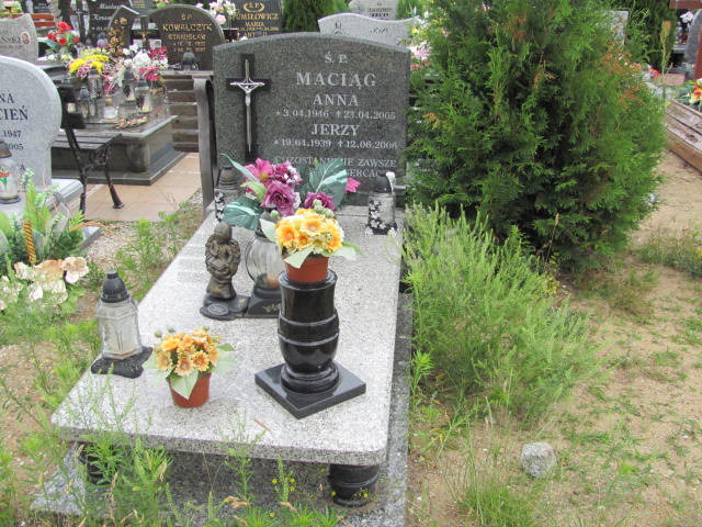 Grób Jerzy Maciąg