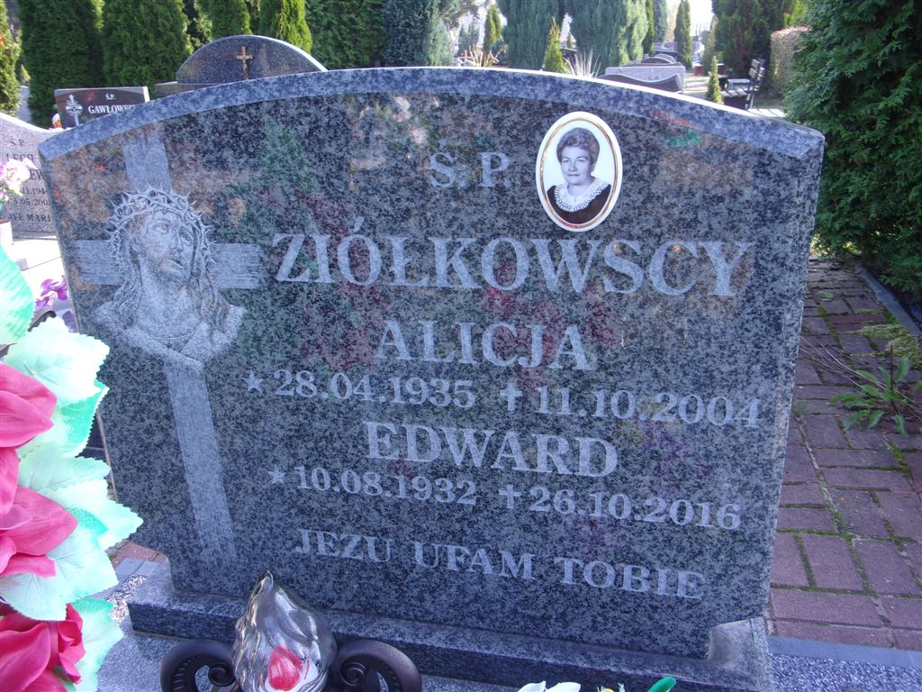 Alicja Ziółkowska 1935 Lubin - Grobonet - Wyszukiwarka osób pochowanych